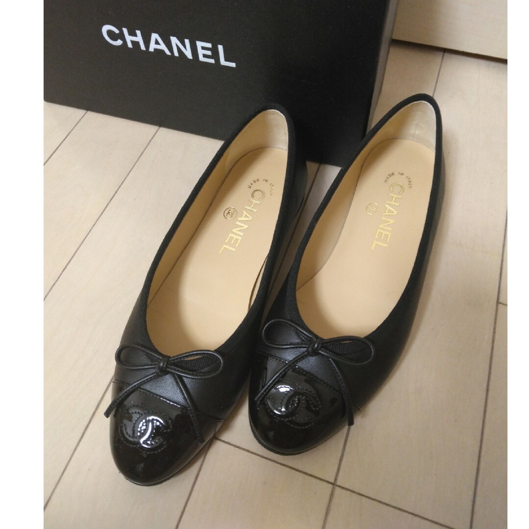 CHANEL(シャネル)の美品❤シャネル　バレエシューズ レディースの靴/シューズ(バレエシューズ)の商品写真