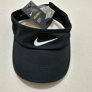 ナイキ(NIKE)の未使用品　タグ付き　ナイキ　レディース　サンバイザー　ブラック(その他)