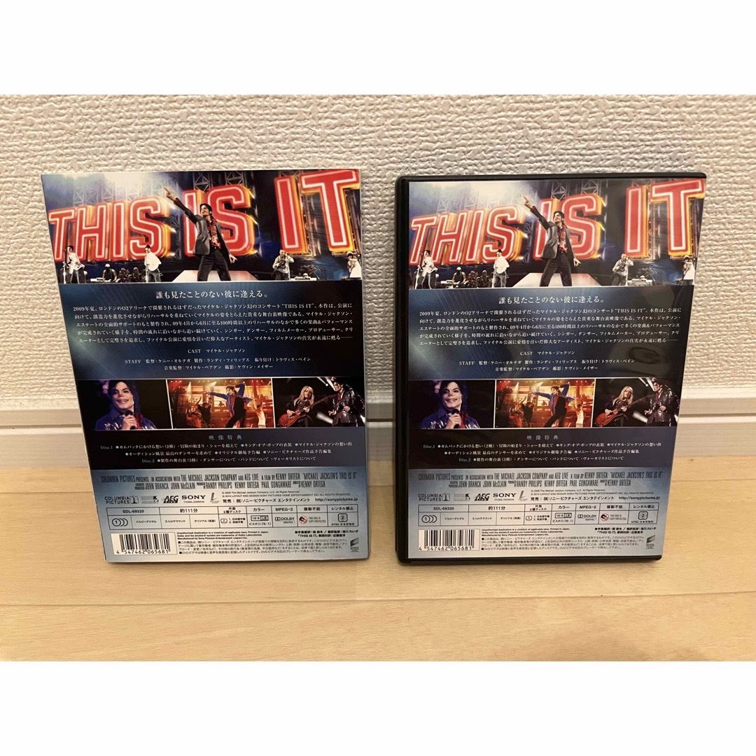 SONY(ソニー)のTHIS IS IT マイケルジャクソン エンタメ/ホビーのDVD/ブルーレイ(外国映画)の商品写真