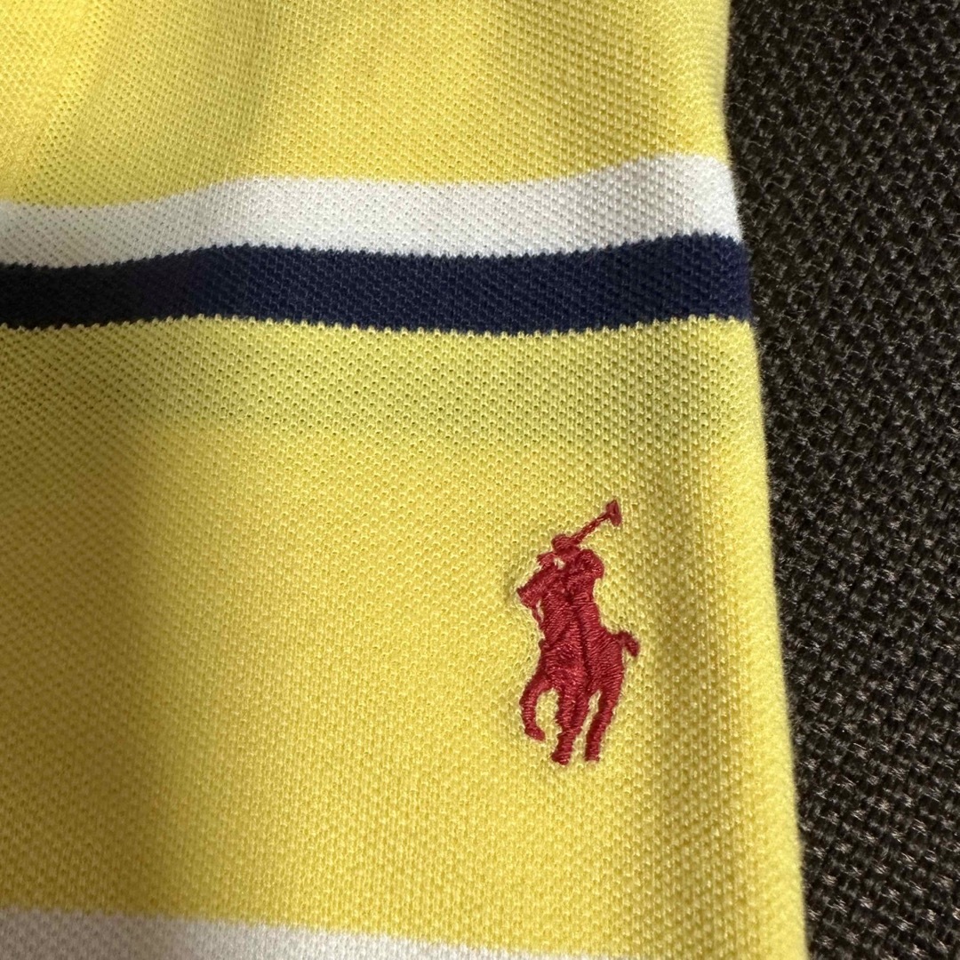 POLO RALPH LAUREN(ポロラルフローレン)のゴルフ　シャツ　ウエア　サイズ  L   メンズ　黄色 スポーツ/アウトドアのゴルフ(ウエア)の商品写真
