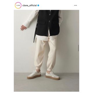 クラネ(CLANE)のSLIM KNIT PANTS(カジュアルパンツ)