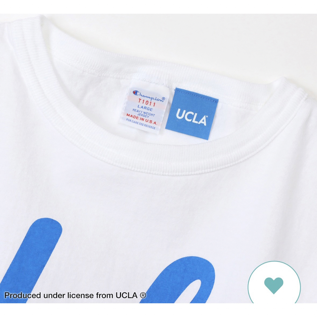 チャンピオン Tシャツ UCLA カレッジ マスコット T1011 紺 XL