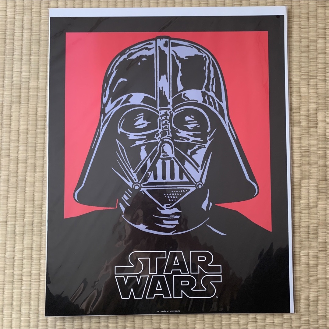 Disney(ディズニー)のSTAR WARS POSTER DARTH VADER エンタメ/ホビーのアニメグッズ(ポスター)の商品写真