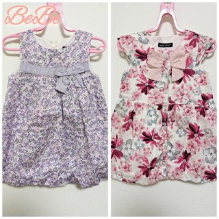 ベベ 花柄ワンピース 子供 ワンピース(女の子)の通販 100点以上 | BeBe ...