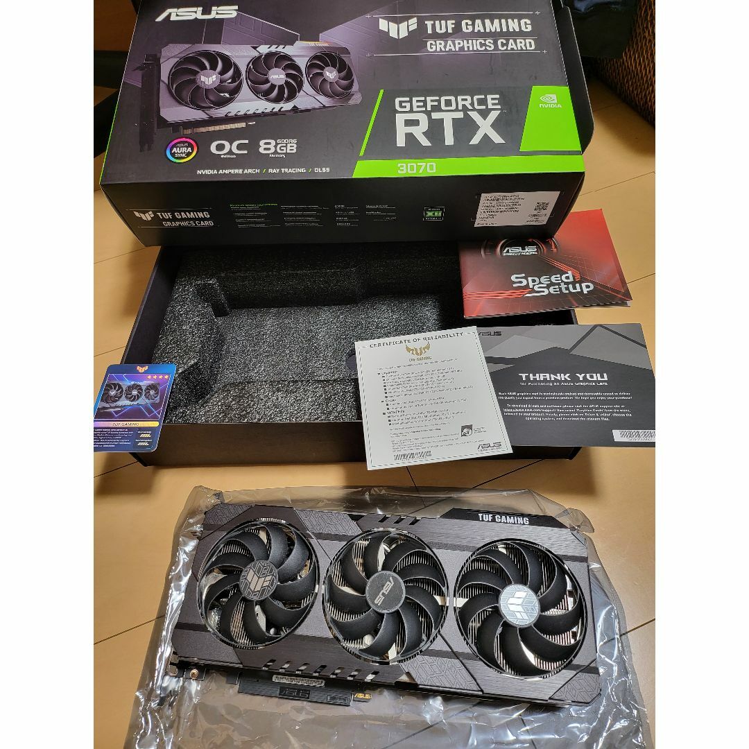 ASUS TUF-RTX3070-O8G-GAMING