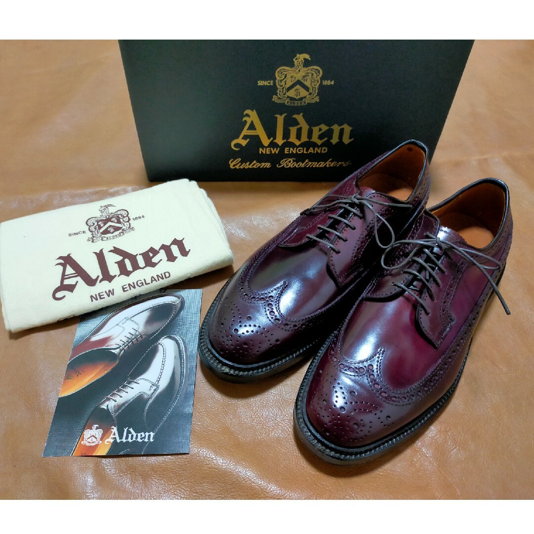 未使用 Alden cordvan 975 size 7.5D - 通販 - csa.sakura.ne.jp