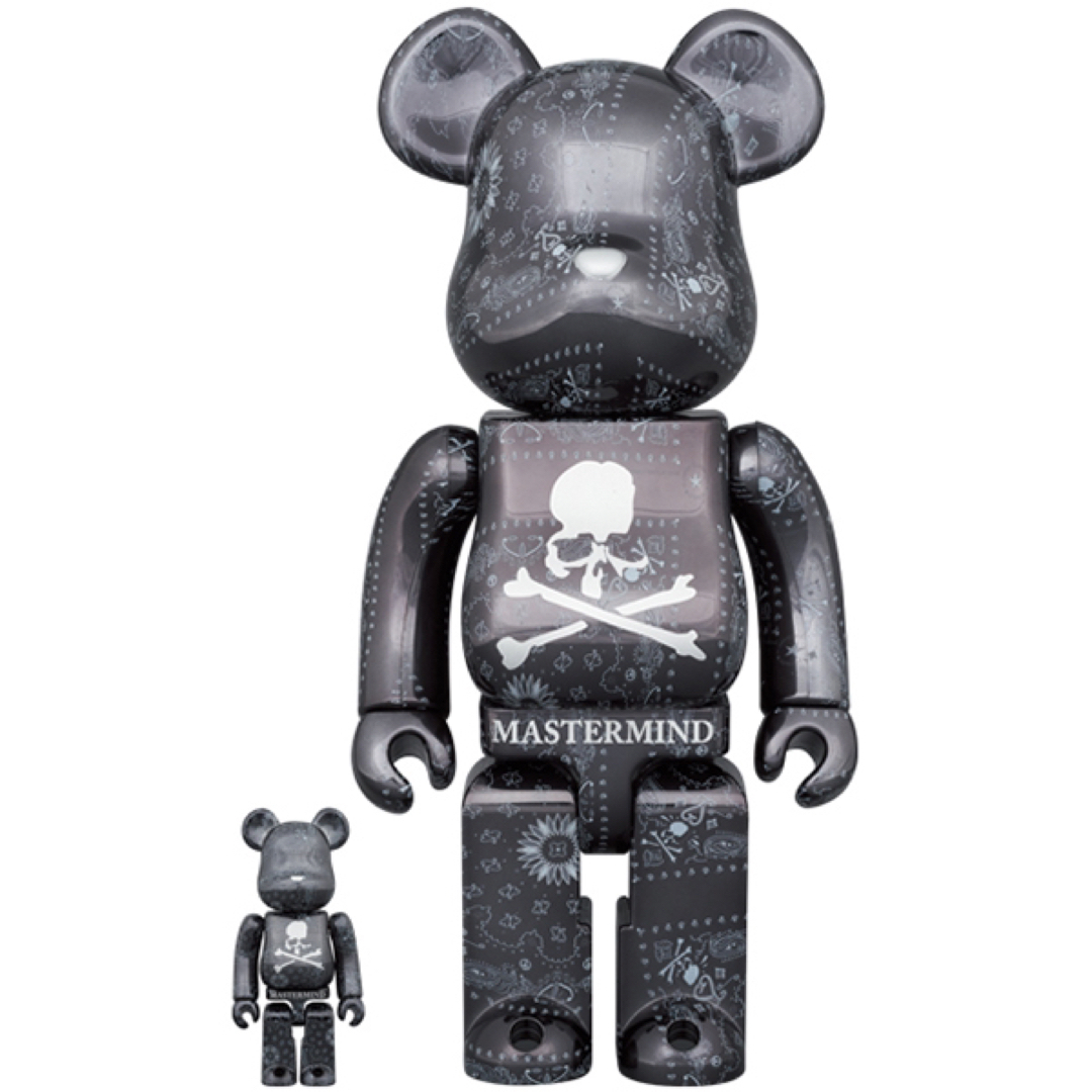 BE@RBRICK MASTERMIND WORLD BANDANA 1400％