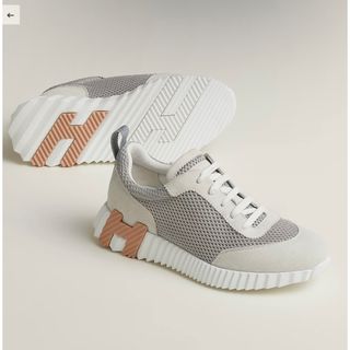 Hermes - エルメス スニーカー ファン 38の通販|ラクマ