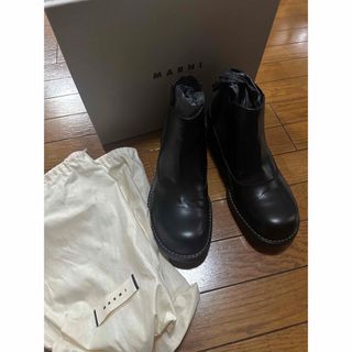 【希少】2014SS Marni マルニ アンクルブーツ