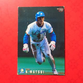 カルビー(カルビー)のプロ野球カード 松井稼頭央選手1999(野球/サッカーゲーム)