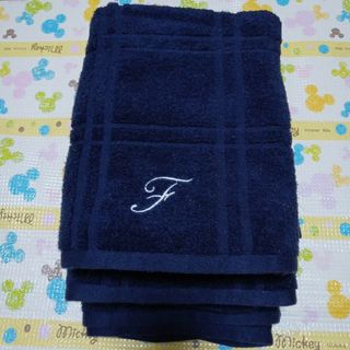 ファンケル(FANCL)の専用☆ファンケル☆バスタオル☆３枚セット☆ネイビー☆(タオル/バス用品)