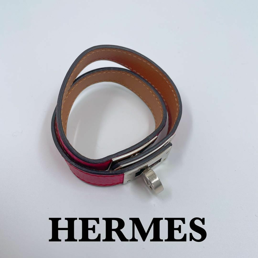 【正規品・美品】Hermes　ケリードゥブルトゥール　ブレスレット　即日配送