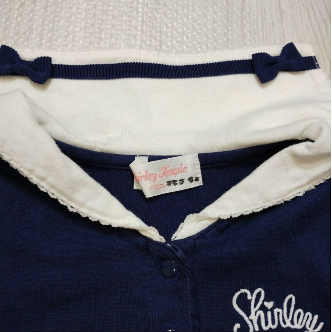 Shirley Temple(シャーリーテンプル)のシャーリーテンプル　セーラーTシャツ　100cm キッズ/ベビー/マタニティのキッズ服女の子用(90cm~)(Tシャツ/カットソー)の商品写真