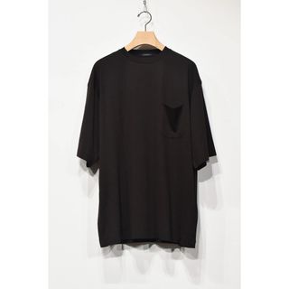 コモリ(COMOLI)の23SS COMOLI サマーウール天竺Tシャツ BROWN 2 ブラウン(Tシャツ/カットソー(半袖/袖なし))