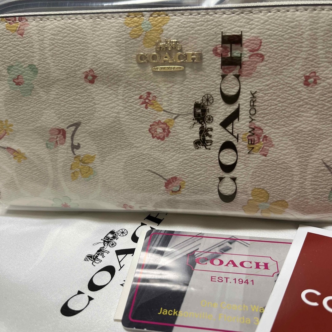 COACH(コーチ)のコーチ長財布C8695 レディースのファッション小物(財布)の商品写真