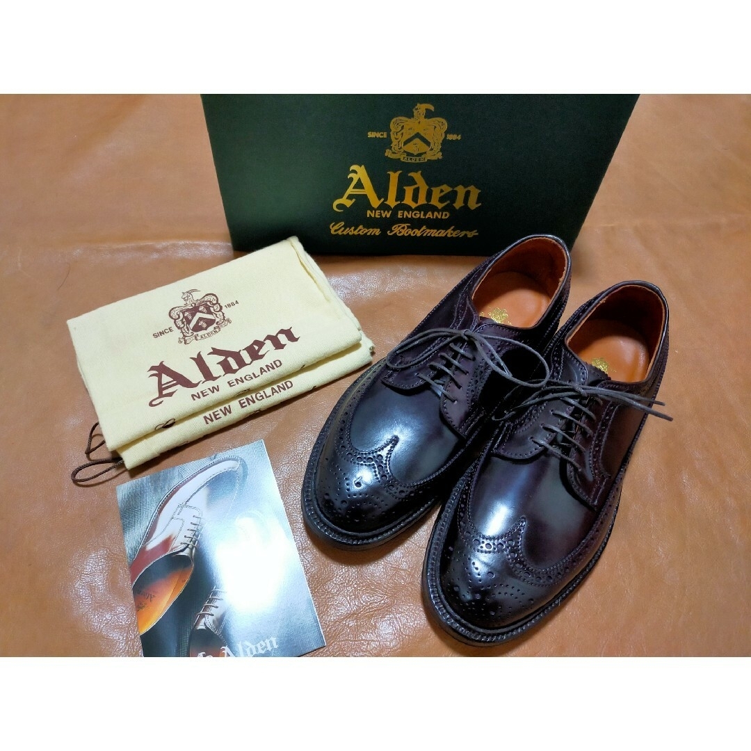 未使用 Alden cordvan 975 size 7.0E