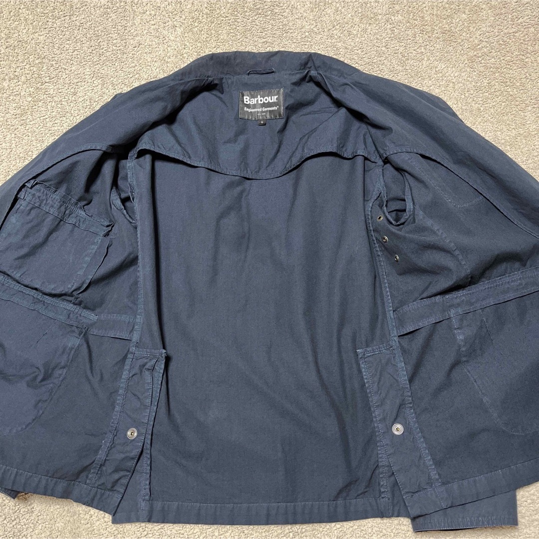 Barbour(バーブァー)のバブアー　エンジニアドガーメンツ　ネイビー　コットン　ジャケット メンズのジャケット/アウター(その他)の商品写真