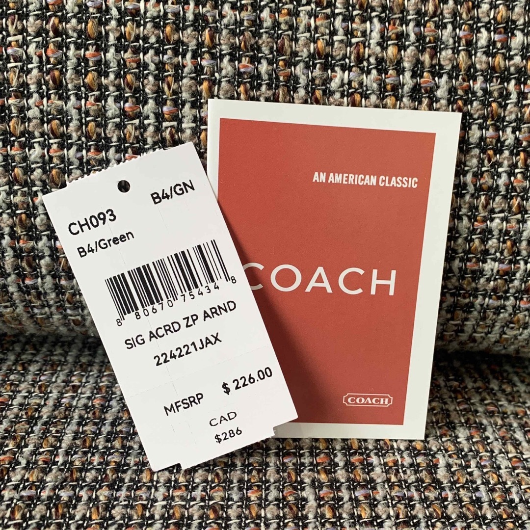 COACH(コーチ)の093  コーチ　長財布　緑　新作　人気カラー メンズのファッション小物(長財布)の商品写真