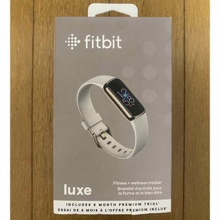 Fitbit Luxe ルナホワイト/ソフトゴールド(トレーニング用品)