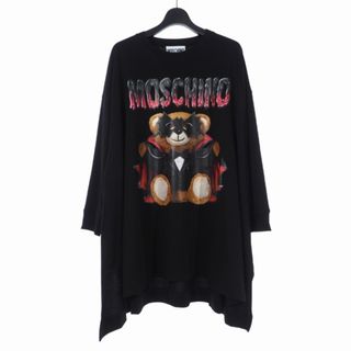 モスキーノ(MOSCHINO)のモスキーノ MOSCHINO バッド テディベア プリント ワンピース(ひざ丈ワンピース)