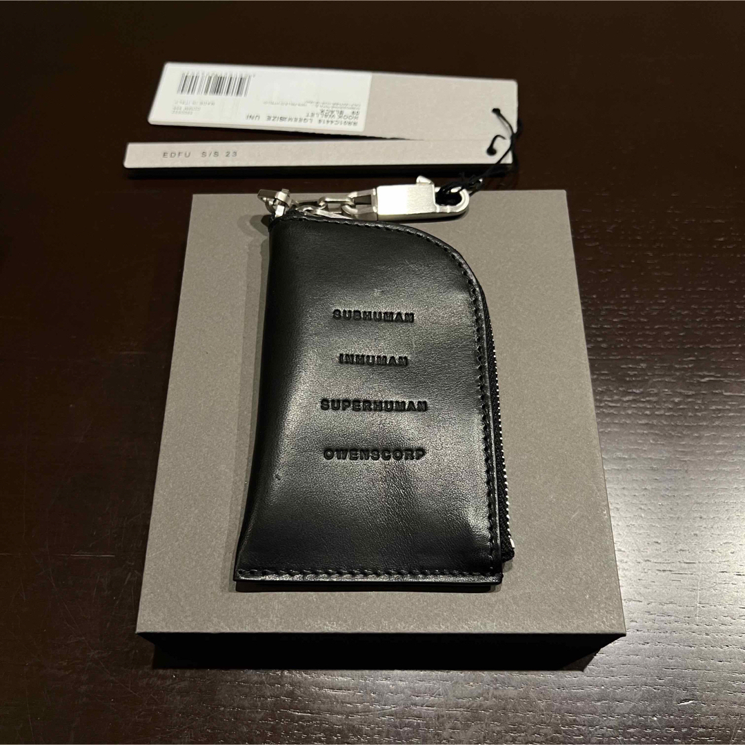 新品 23SS RICK OWENS HOOK WALLET 財布 コインケース 新品 23SS RICK OWENS HOOK WALLET 財布 コインケース