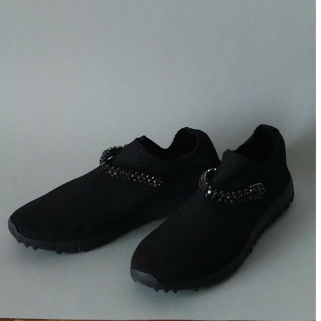 JIMMY CHOO ジミー・チュウ ニットスニーカー Verona 24.5 | フリマアプリ ラクマ