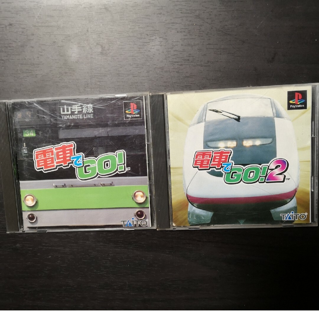 TAITO(タイトー)の電車でGO! 電車でGO!2  PS エンタメ/ホビーのゲームソフト/ゲーム機本体(家庭用ゲームソフト)の商品写真