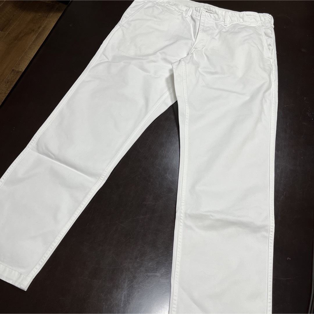 UNIQLO(ユニクロ)のユニクロ　チノパン　ホワイト91 メンズのパンツ(チノパン)の商品写真