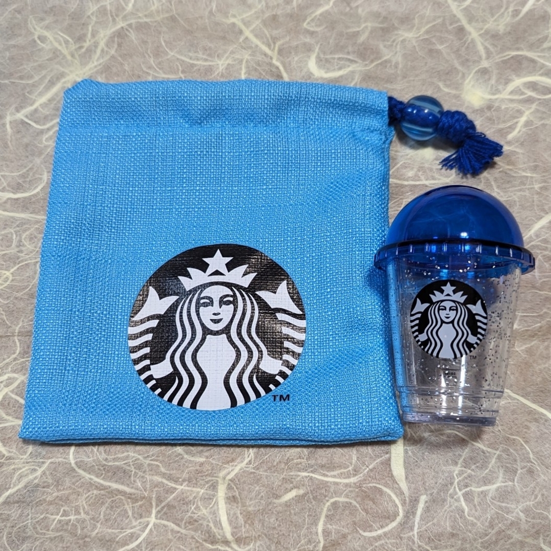 Starbucks(スターバックス)のスタバ ミニカップ&巾着袋 レディースのファッション小物(ポーチ)の商品写真