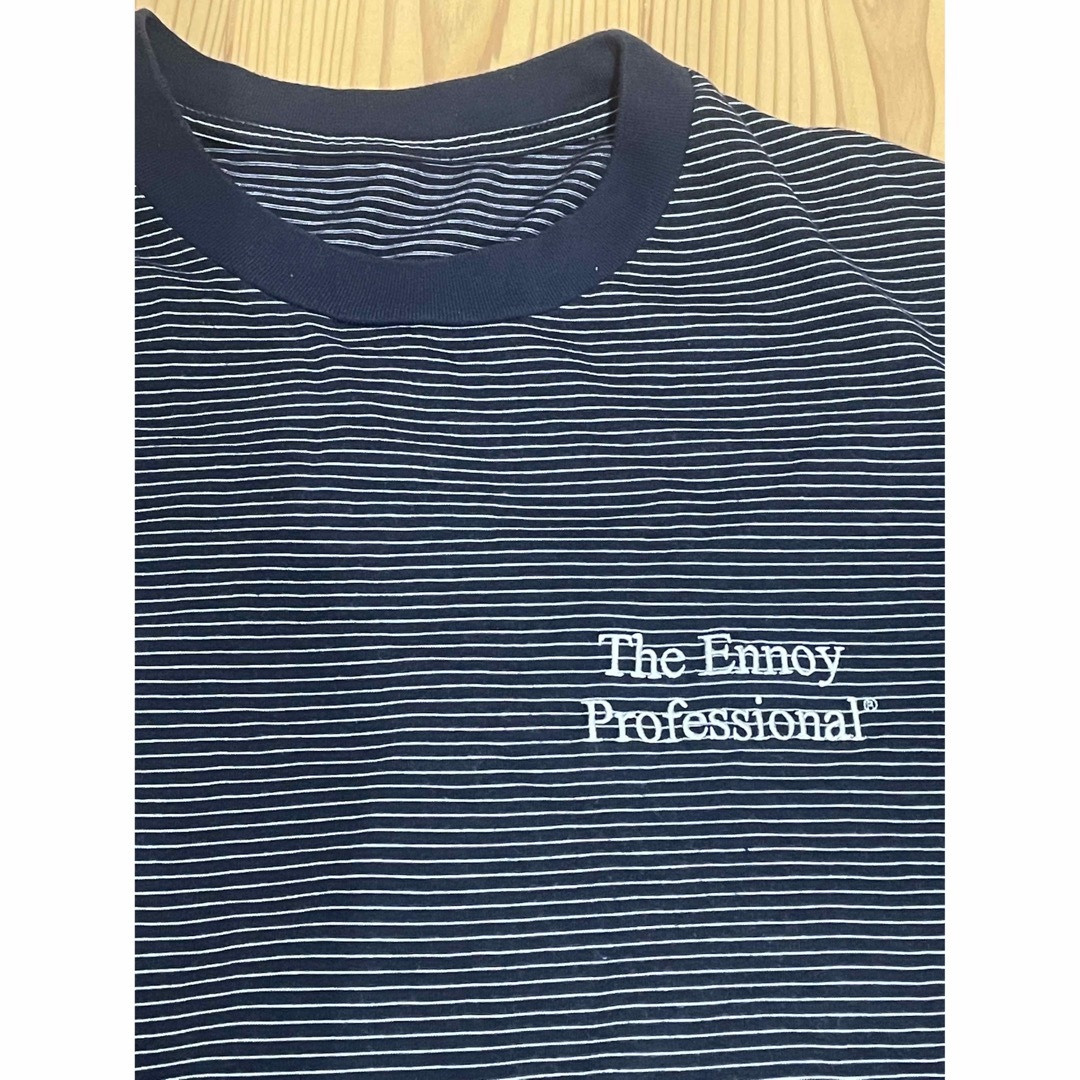ennoy エンノイ 23SS BORDER S/S TEE NAVY L www.krzysztofbialy.com