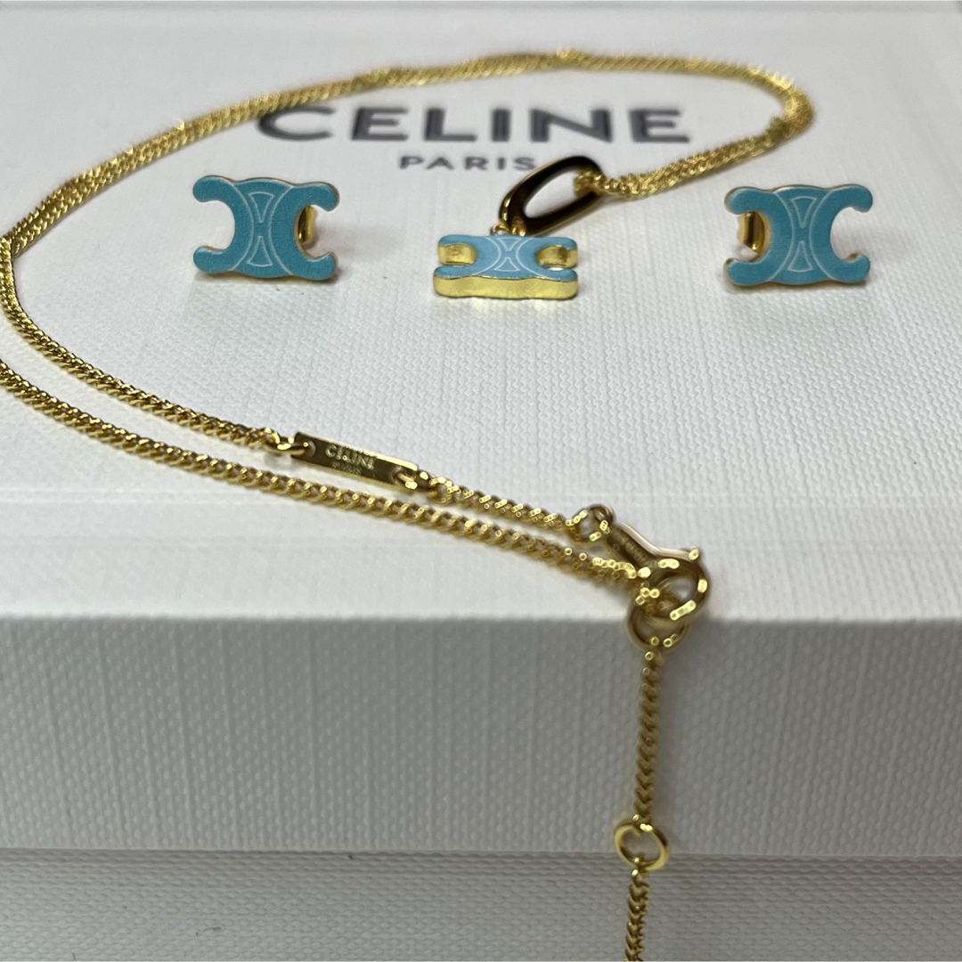 celine - CELINE ♡ Triomphe セリーヌ トリオンフ ピアス ペンダント