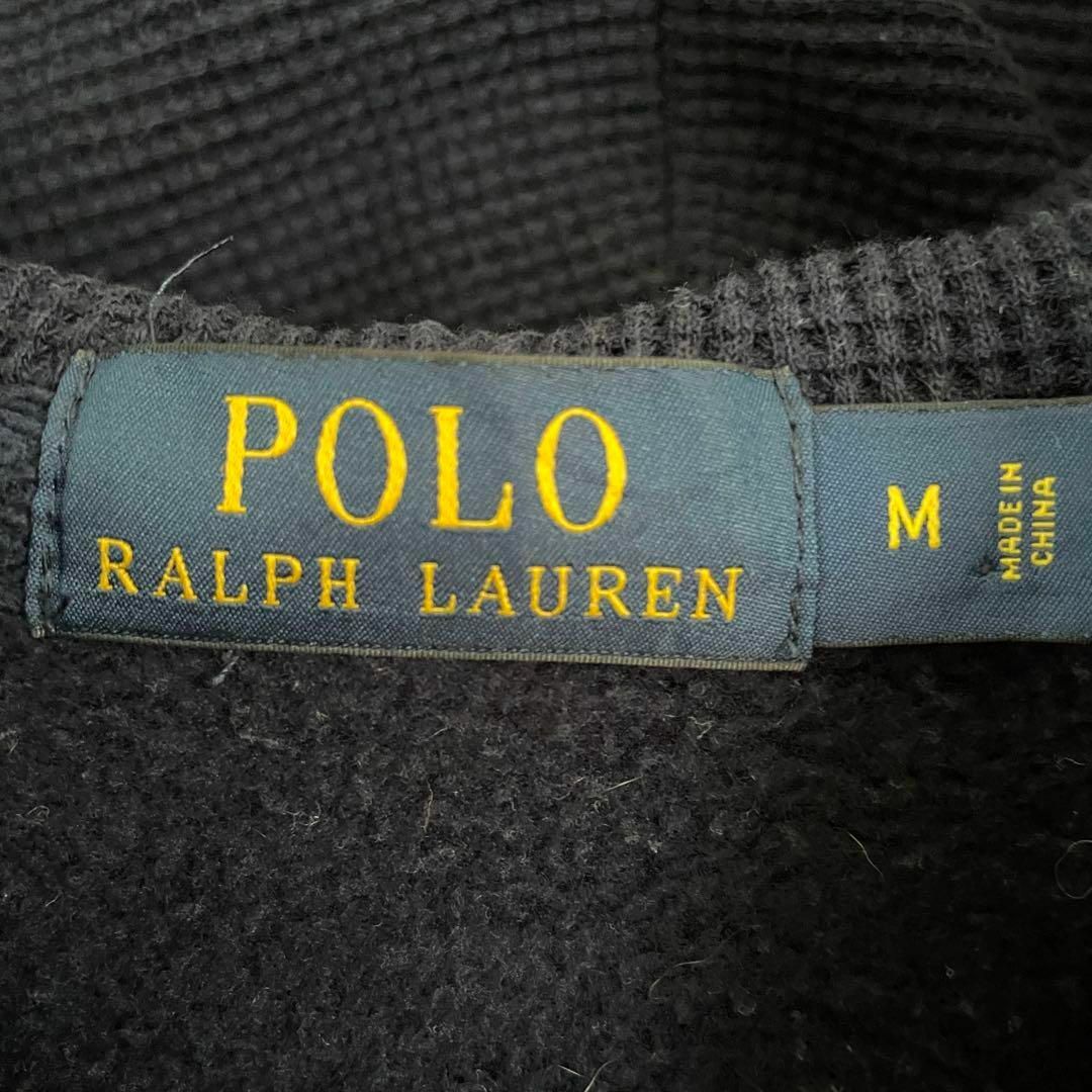 POLO RALPH LAUREN(ポロラルフローレン)のラルフローレン ジップパーカー ポニー刺繍 ネイビー M メンズのトップス(パーカー)の商品写真