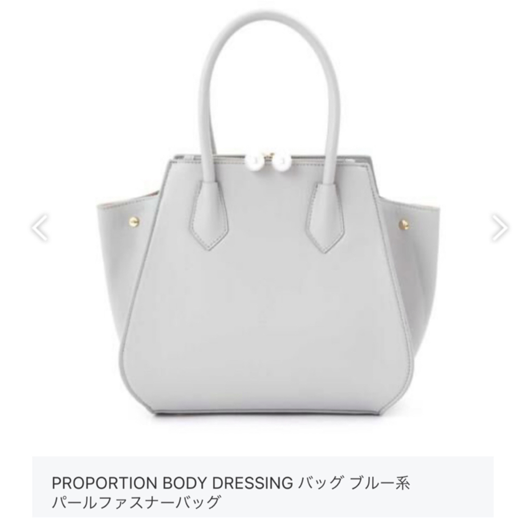 PROPORTION BODY DRESSING(プロポーションボディドレッシング)の《最終価格》美品♡プロポーションボディドレッシング♡パールファスナーバッグ レディースのバッグ(ハンドバッグ)の商品写真