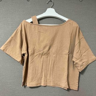 ダブルクローゼット(w closet)のwcloset オフショルダーTシャツ(Tシャツ(半袖/袖なし))