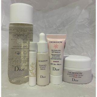 ディオール(Dior)の【値下げ中】DIOR SNOW  お試しセット(化粧水/ローション)