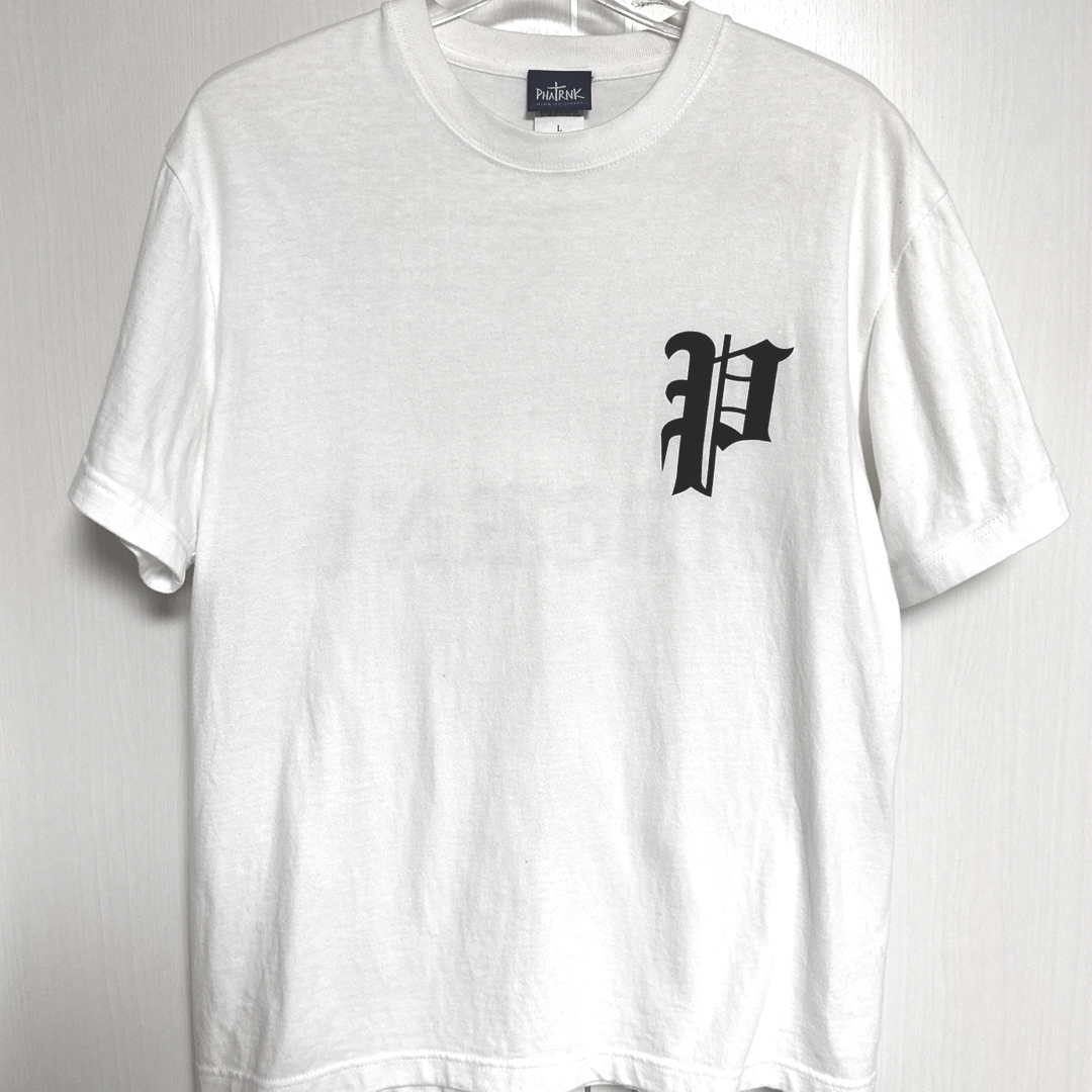 希少‼︎ PHATRNK（ファットランク）Pロゴ Tシャツ 白