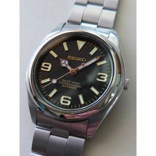 美品⋆SEIKO5⋆7S26⋆新品NH38載せ替え済⋆セイコー⋆MOD⋆裏透(腕時計(アナログ))