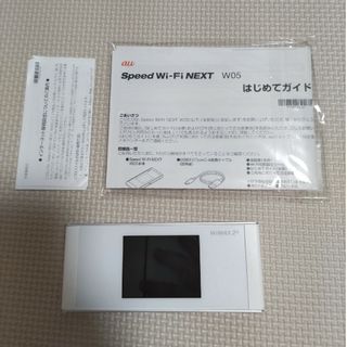 ファーウェイ(HUAWEI)のWiMAX2+　W05　中古品(PC周辺機器)