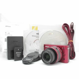 ニコン(Nikon)の大人気のミラーレス！NIKON1 J2 ズームレンズキット 望遠セットも可！(ミラーレス一眼)