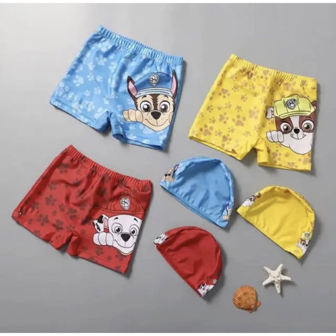 パウパトロール マーシャル 水着 キッズ 子供 子供水着 赤 男の子の通販 by さるshop パウパトロール 水着 マーシャル 赤