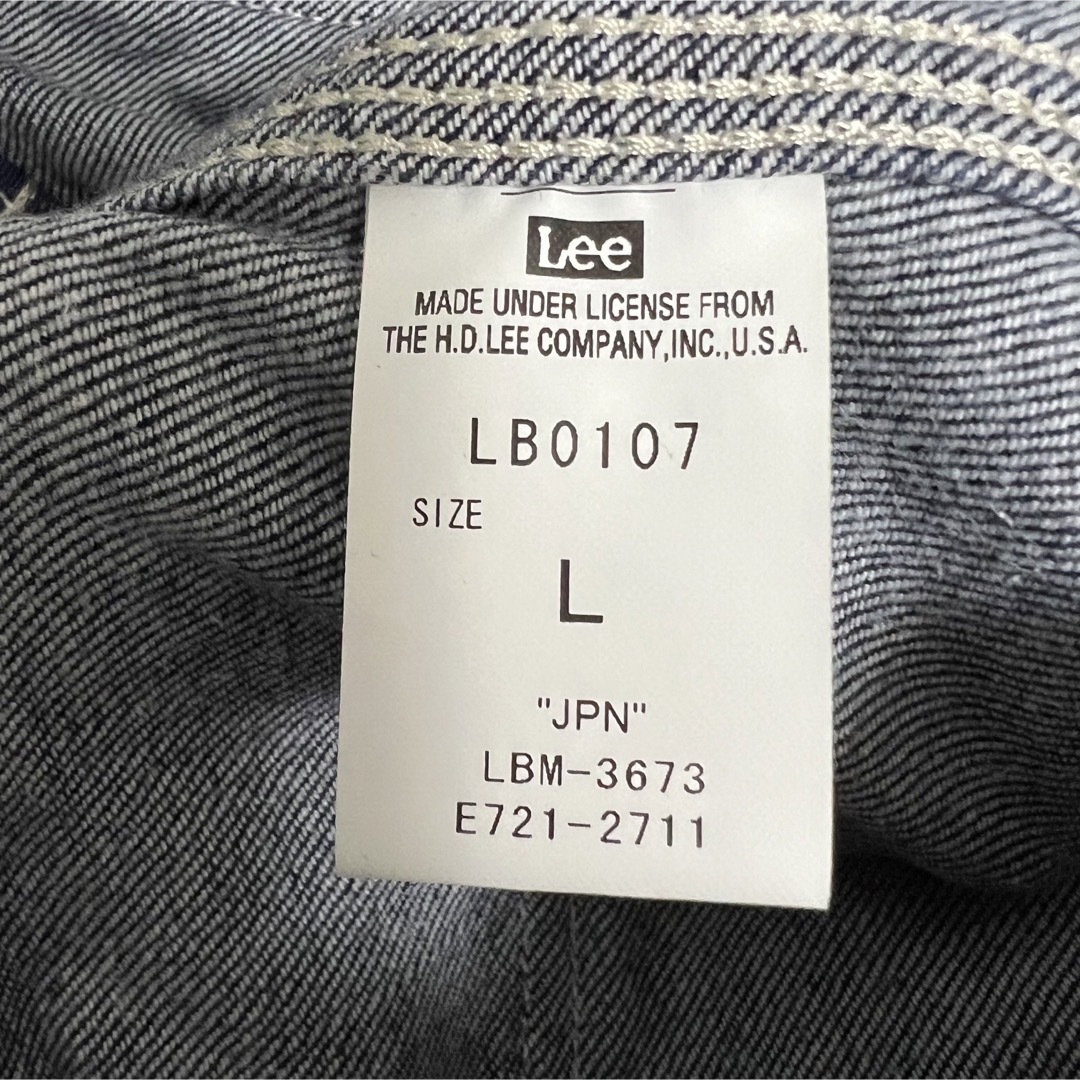 Lee(リー)の美品！Lee×JA ストレッチデニムオールインワン！つなぎ メンズのパンツ(サロペット/オーバーオール)の商品写真