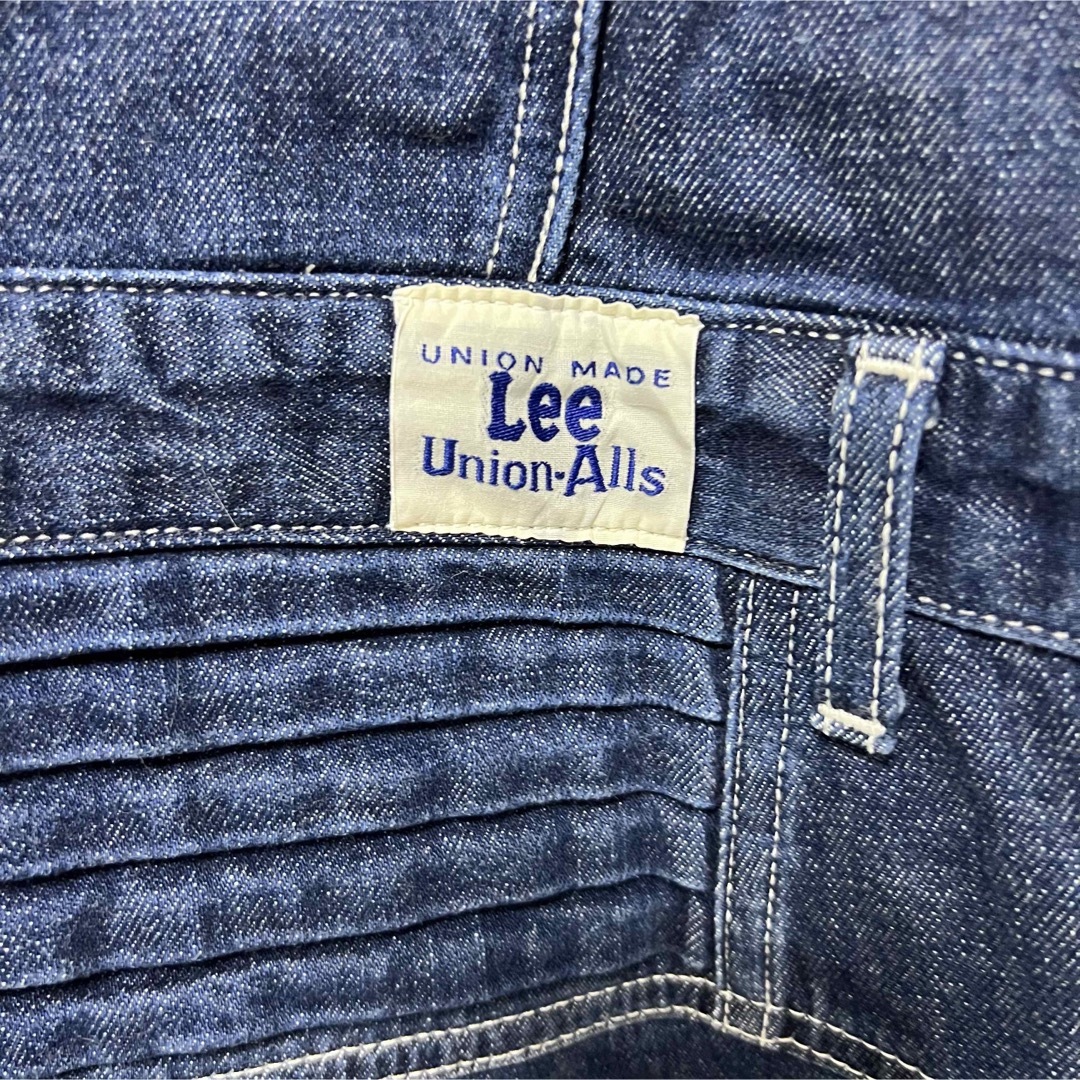 美品！Lee×JA ストレッチデニムオールインワン！つなぎビッグジョン