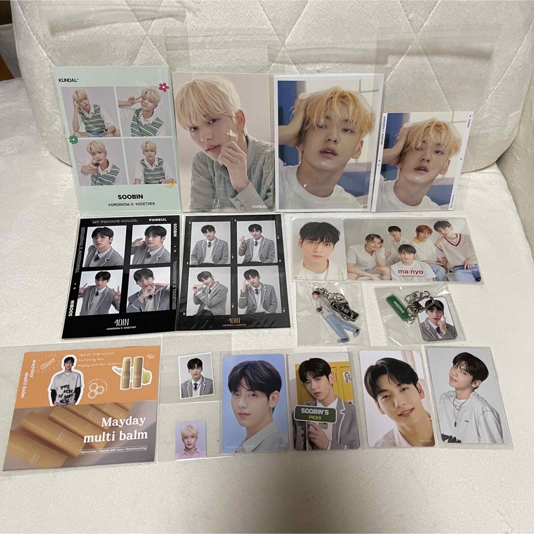 お買い得! TXT 4OIN X フォーウル スビン スビン SOOBIN 4カット お買い得! TXT 4OIN X フォーウル スビン スビン SOOBIN 4カット