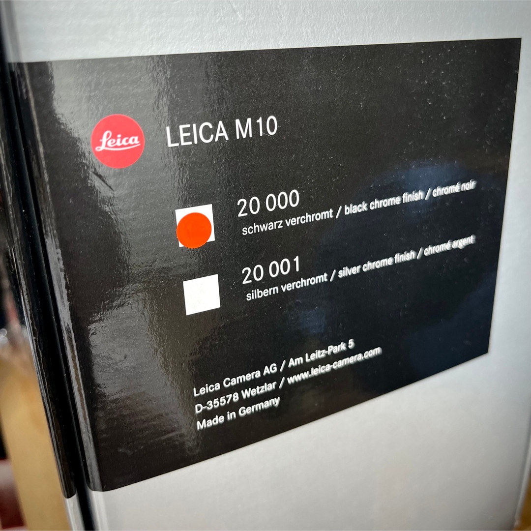 LEICA - leica m10 ブラック クローム 新品並 美品 完動品 LEICA - leica m10 ブラック クローム 新品並 美品 完動品