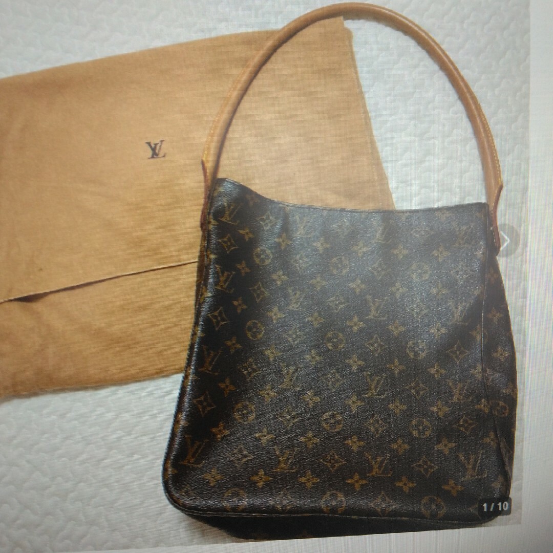 LOUIS VUITTON(ルイヴィトン)のルイヴィトン  モノグラム  ハンドバッグ　ルーピングGM レディースのバッグ(トートバッグ)の商品写真