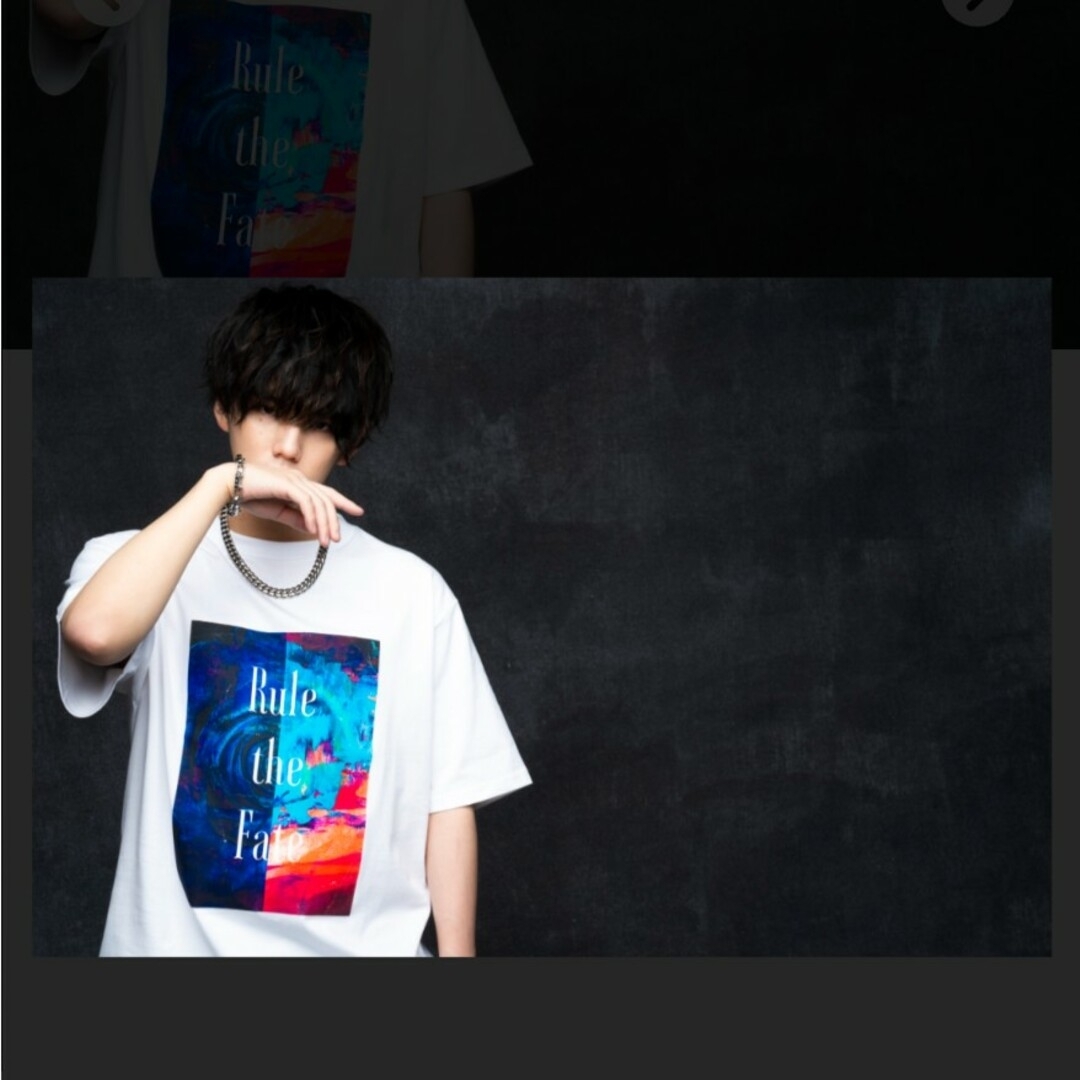 特価買取 RULE THE FATE ロゴ入りTシャツ ブラック Size エンタメ