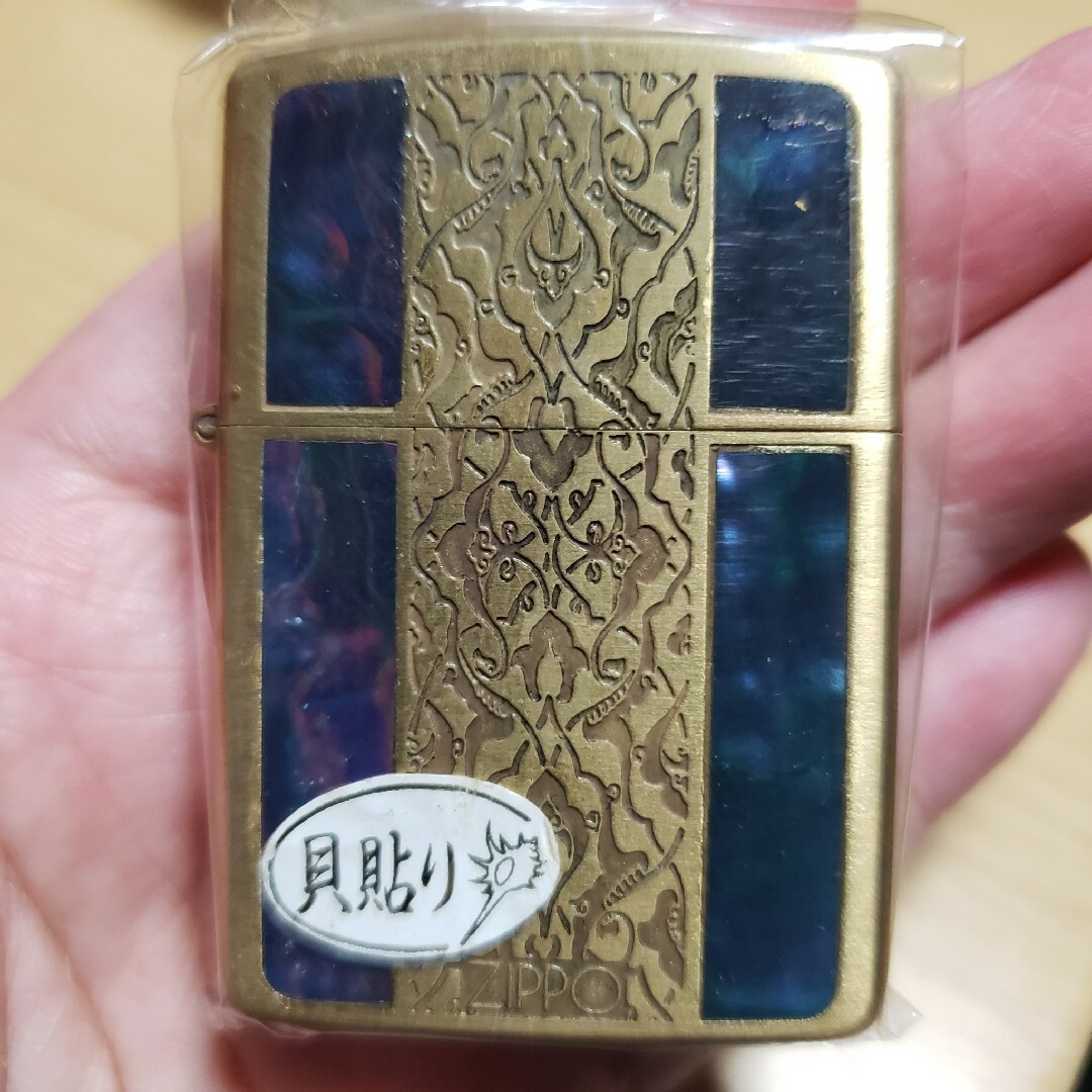 ZIPPO☆貝貼り☆シェル☆新品未使用未開封