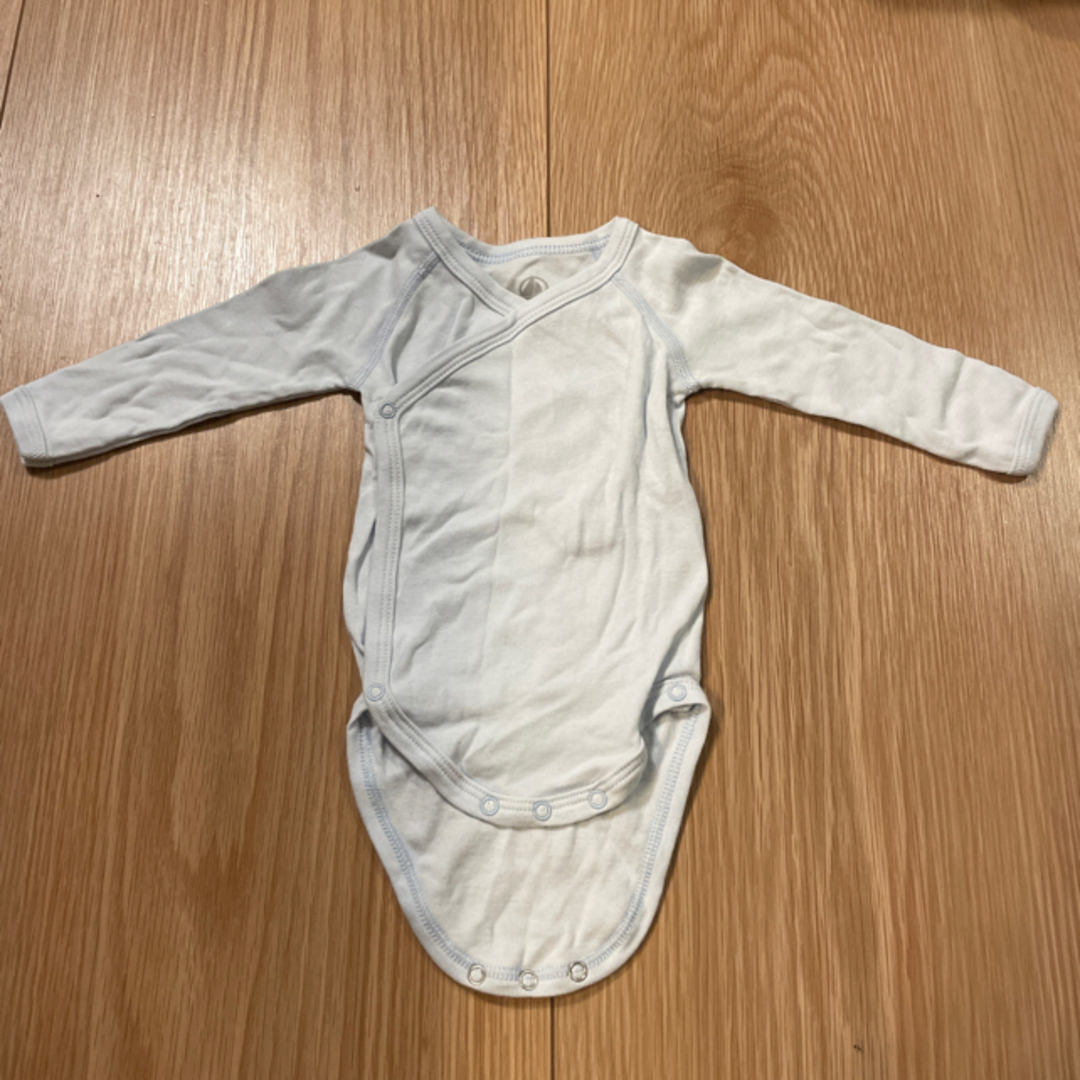 PETIT BATEAU(プチバトー)のプチバトー　3m/60cm 3枚セット キッズ/ベビー/マタニティのベビー服(~85cm)(肌着/下着)の商品写真