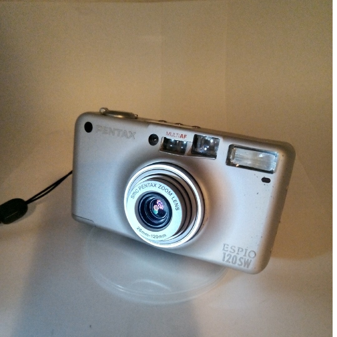 PENTAX ESPIO 120SW シルバー□動作美品□フィルムカメラ