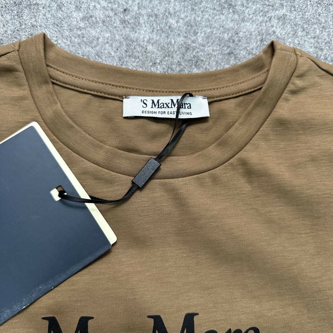 マルチボーダーシリーズ 【新品未使用】MAX MARA Tシャツ VALIDO 黒M